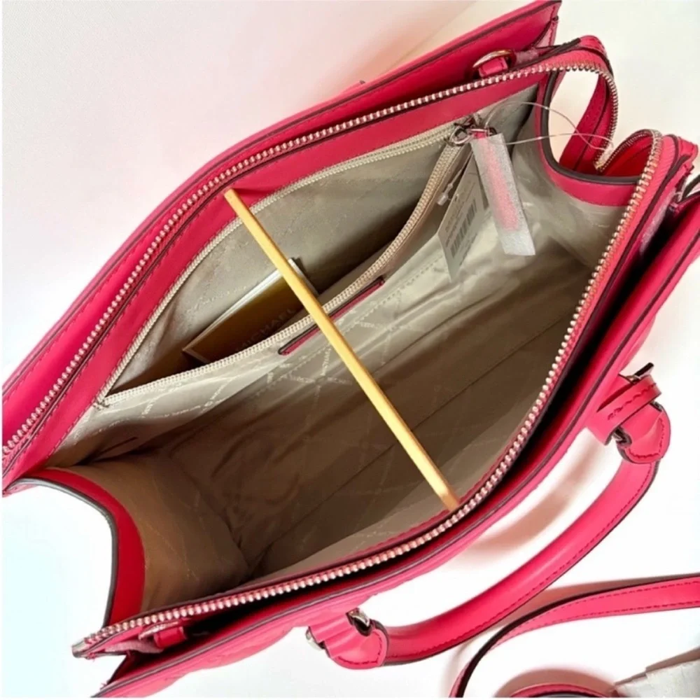 MICHAEL KORS Sheila Medium Heart Embroidered Satchel Crossbody